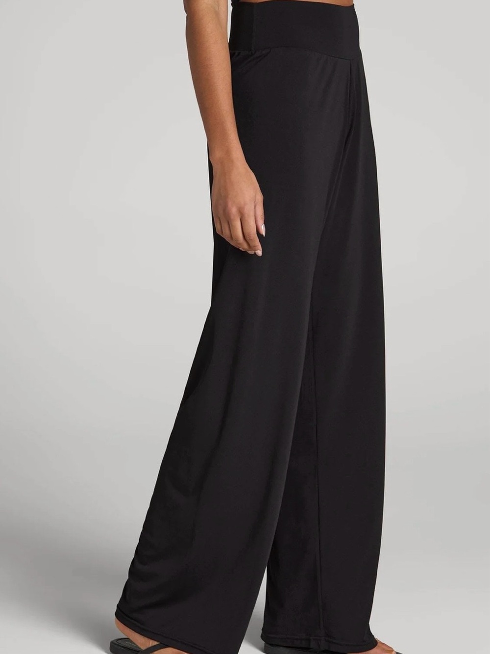 American Tall Wide Leg Black Pants